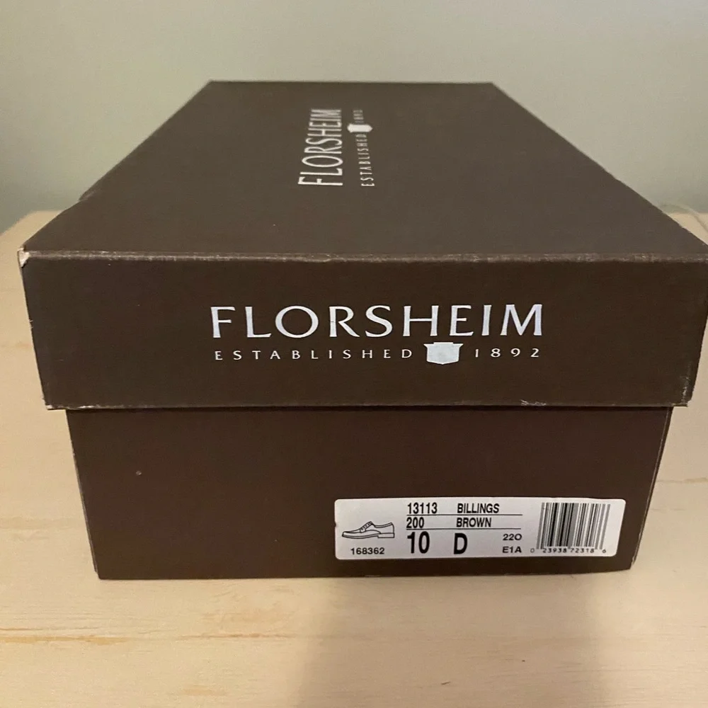 Florsheim Men's Brown Leather Billings Shoes